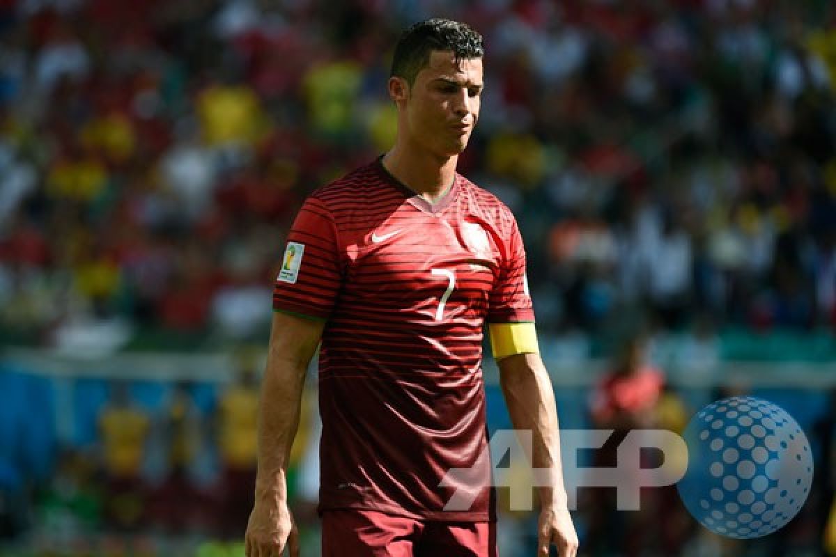 Ronaldo tetap berlatih jelang laga penting lawan AS