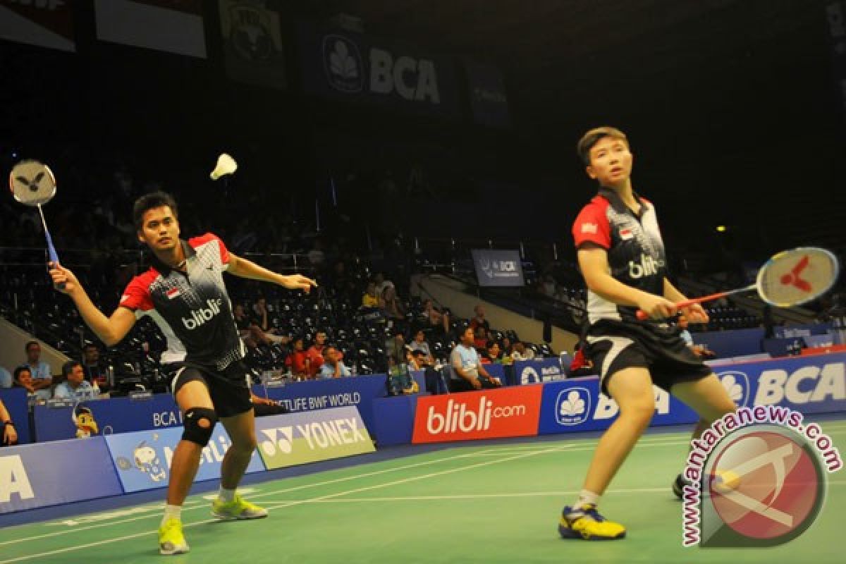 Tontowi/Liliyana melaju mulus ke perempat final Singapura