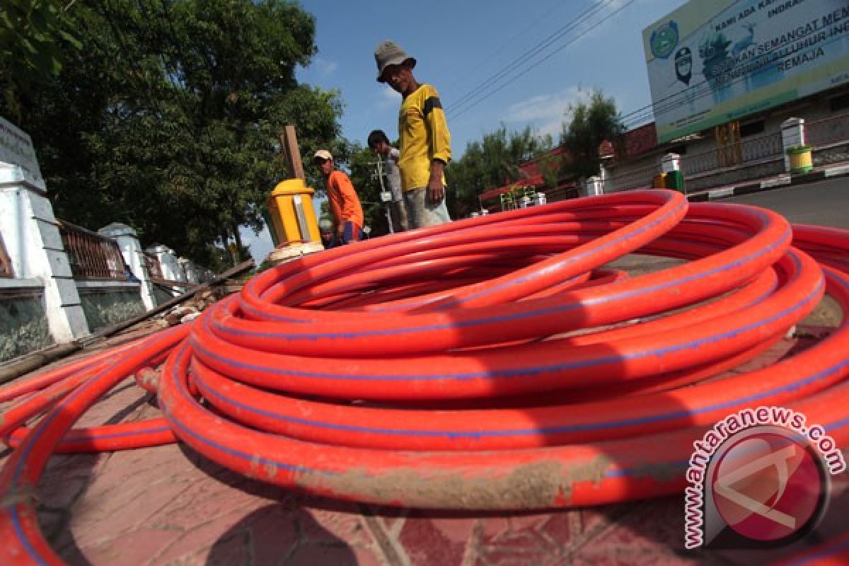 Menkominfo: seluruh kabupaten-kota terhubung fiber optik