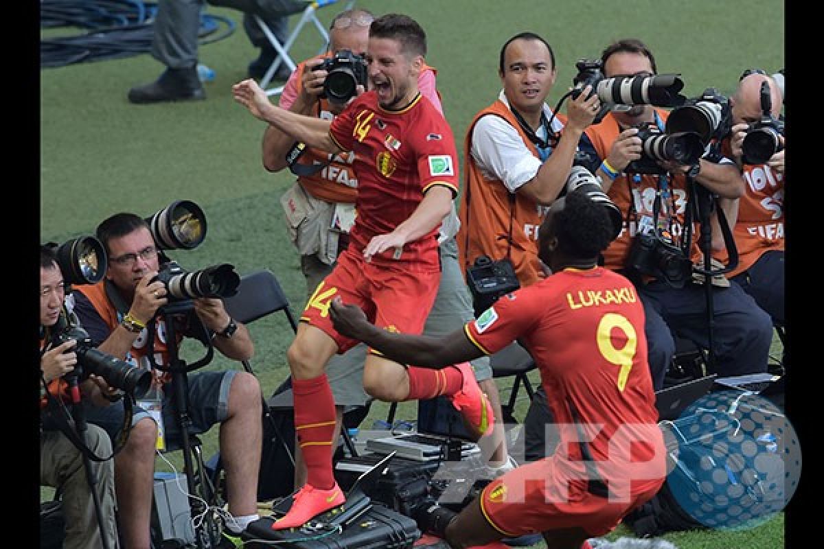 Belgia unggul 2-1 atas Aljazair