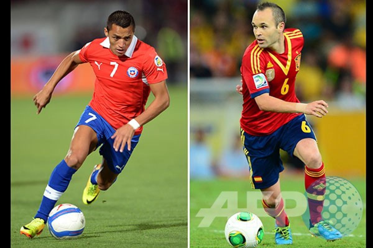 Preview dan prediksi Spanyol vs Chile