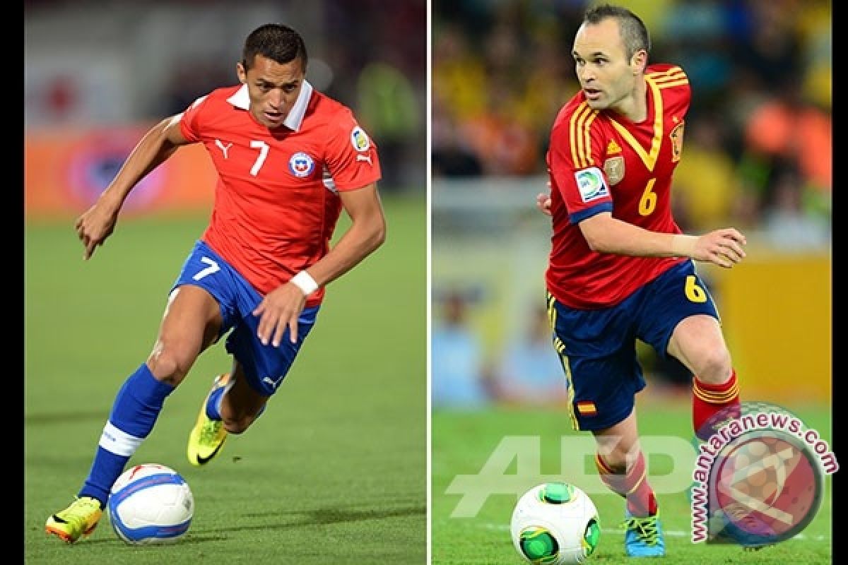  Preview dan prediksi Spanyol vs Chile