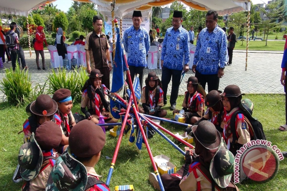 345 Anggota Pramuka Ikuti Pertibanua IV Se-Kalsel 