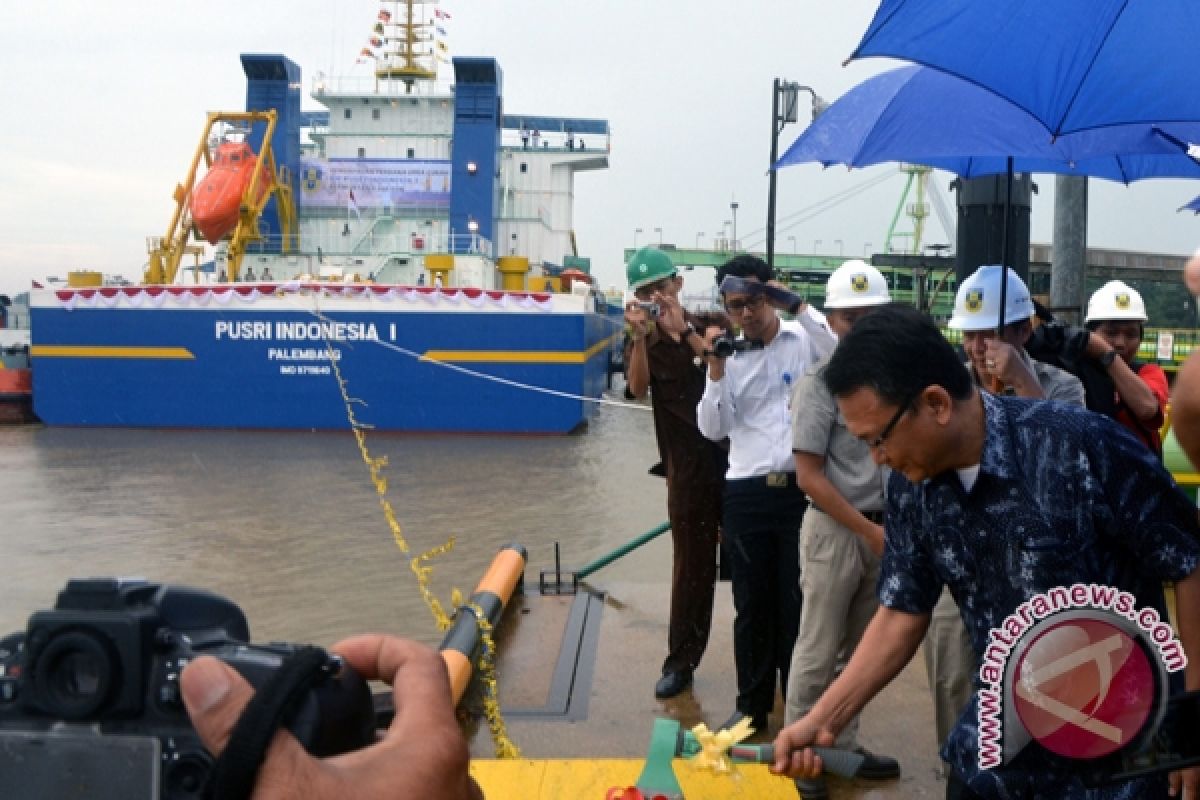 Kapal Pusri berlayar perdana angkut 9.014 ton pupuk 