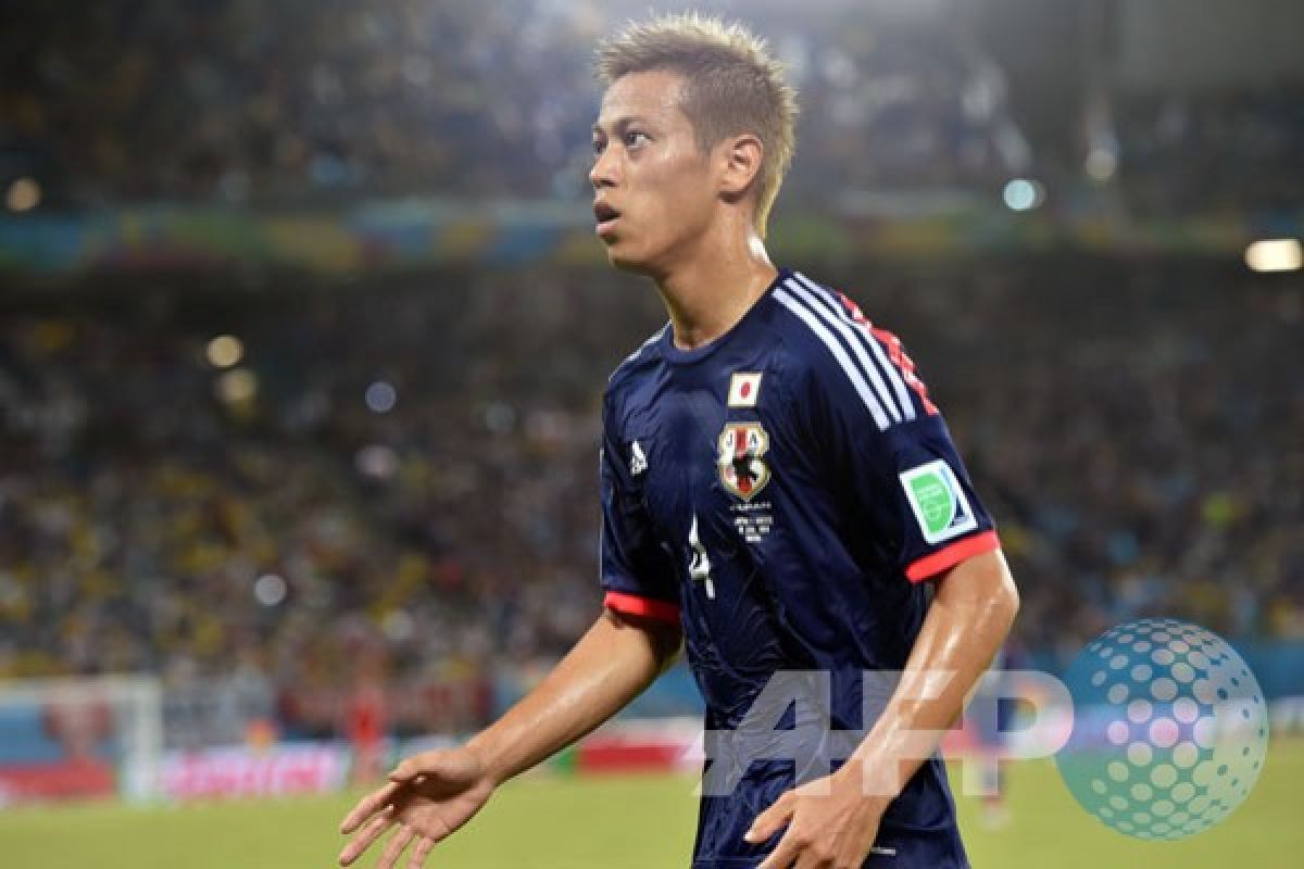 Honda "man of the match" Jepang vs Yunani