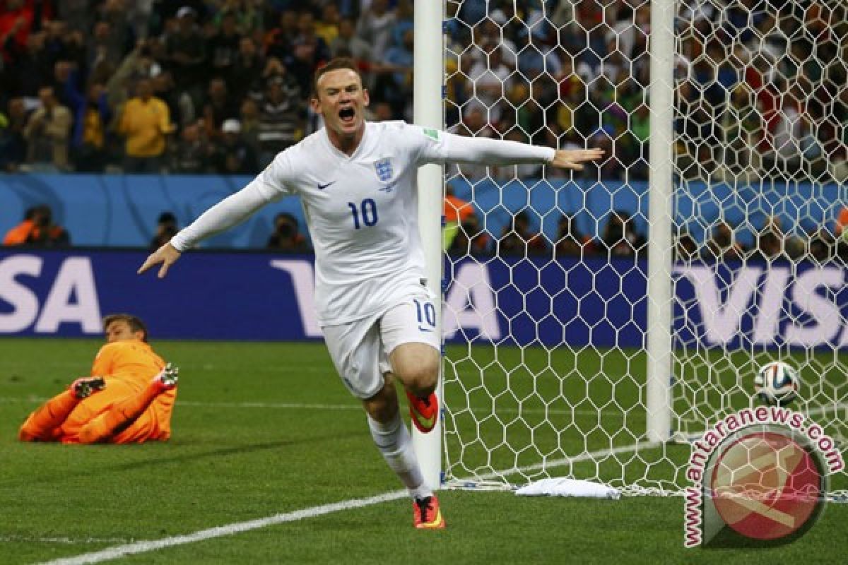 Rooney pemain terbaik Inggris 2014 pilihan fans