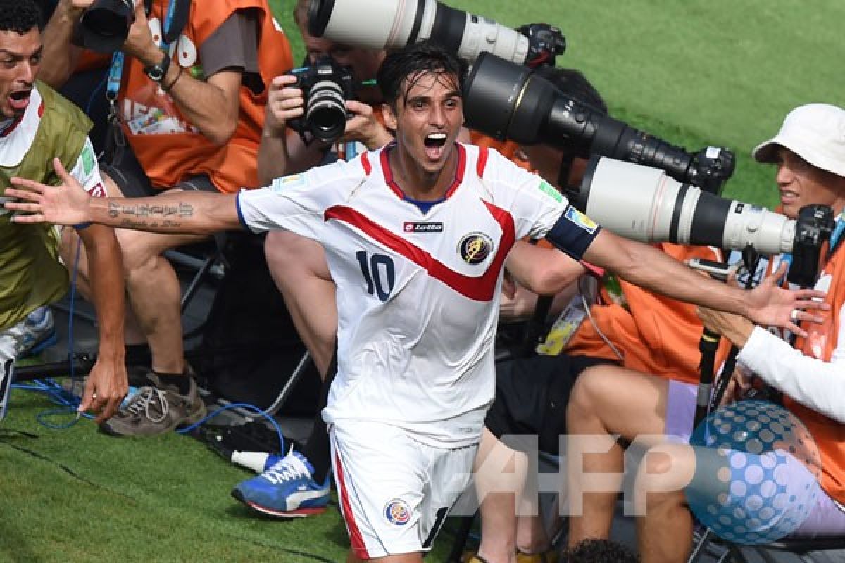 Bryan Ruiz "man of the match" Kosta Rika vs Italia