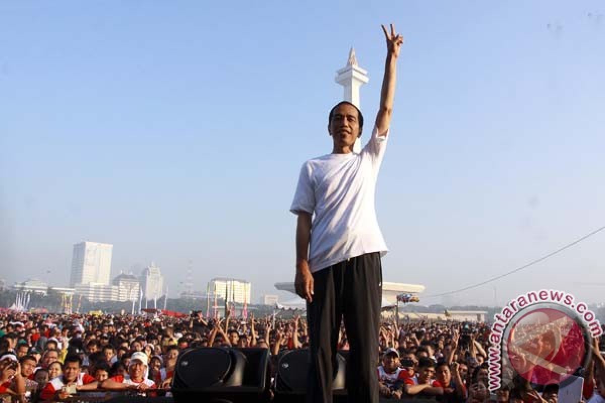 Jokowi: jangan dipikir saya tidak bisa tegas