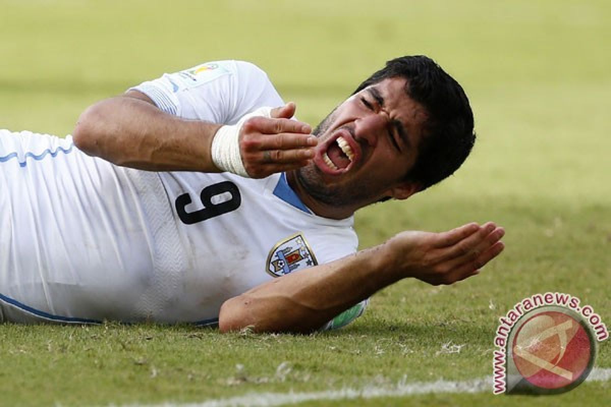 Uruguay ajukan banding untuk Luis Suarez