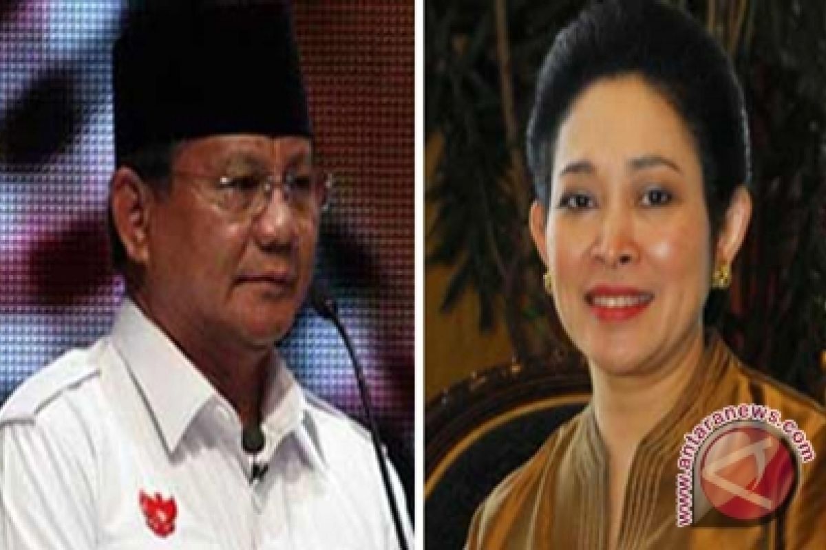 Ucapan selamat ulang tahun untuk Prabowo dari Titiek Soeharto