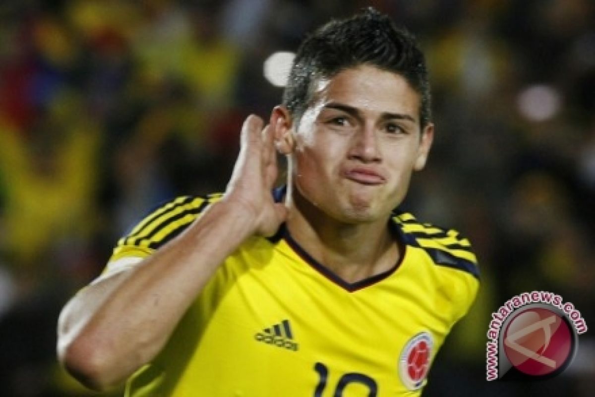 Real Madrid rekrut James Rodriguez