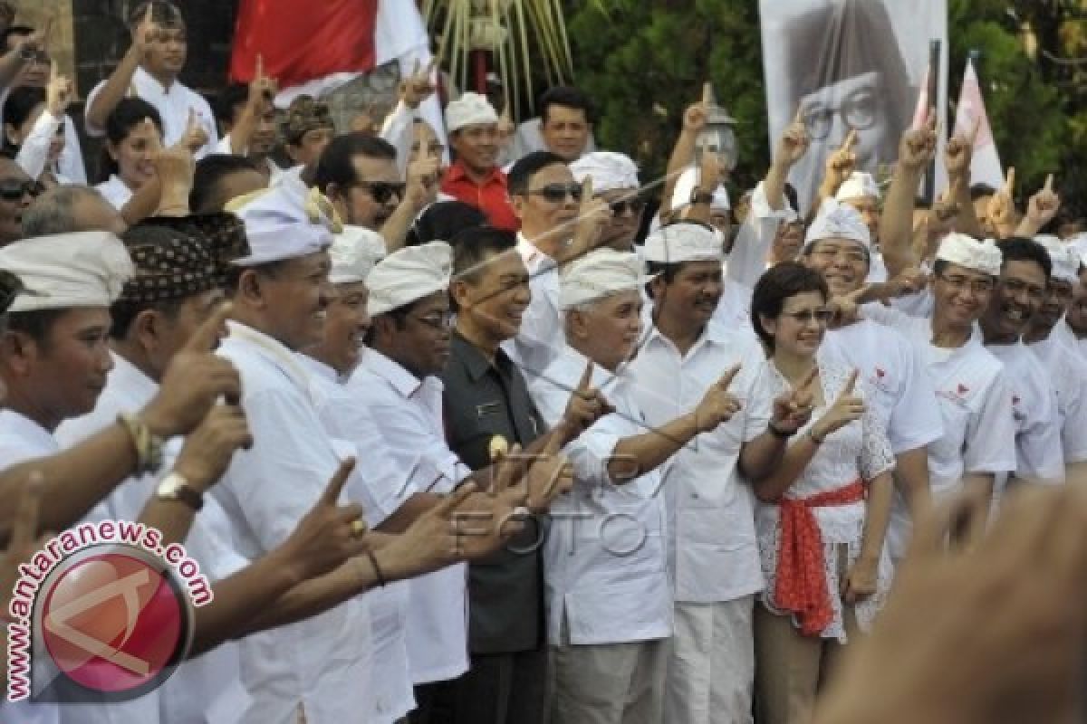 Deklarasi Tim Kampanye Capres Prabowo di Bali 
