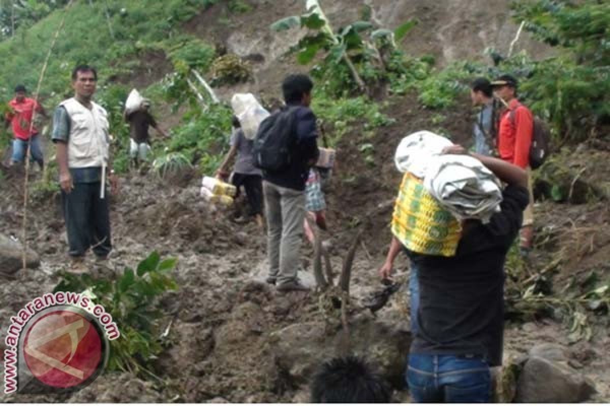 18 kali tanah longsor di Enrekang 2016 