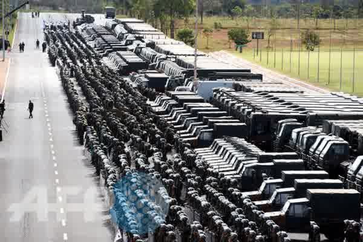 26.000 Polisi dan Tentara Amankan Final Piala Dunia