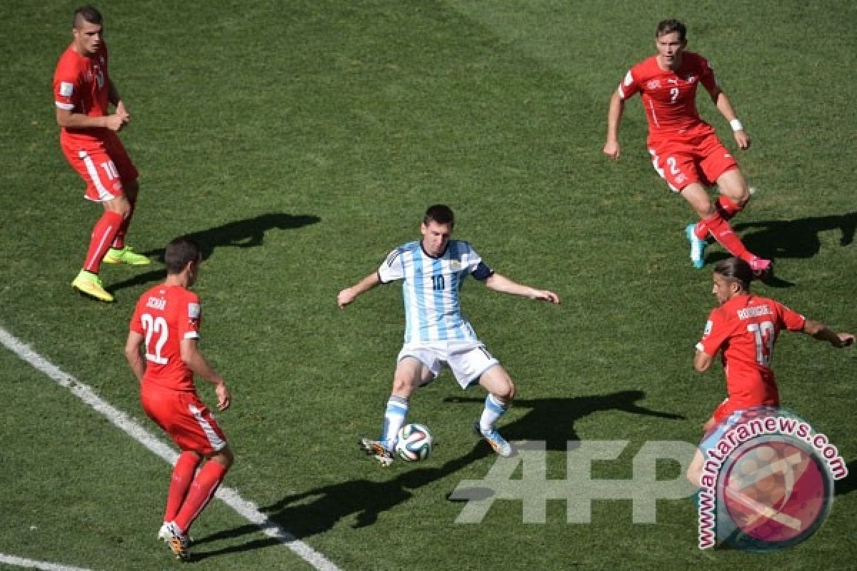 Messi Kreator Sukses Argentina Ke Perempat Final
