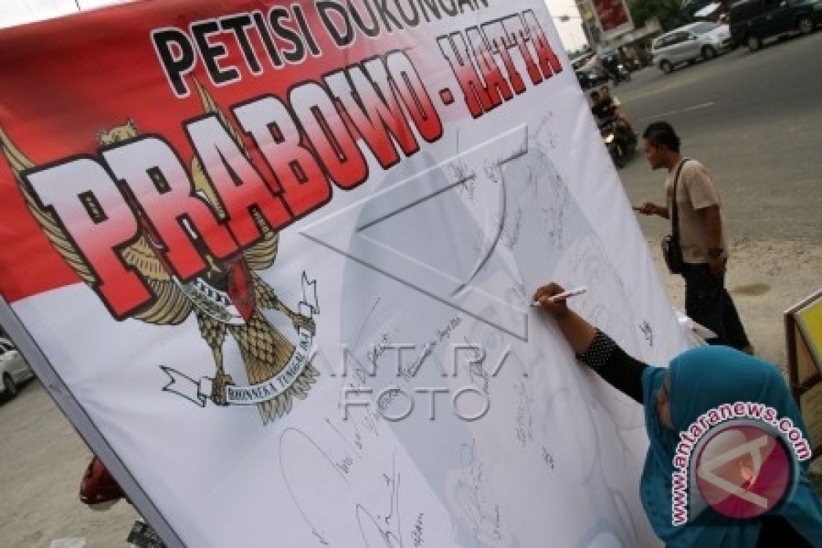 Patria kampanye "door to door" untuk Prabowo-Hatta