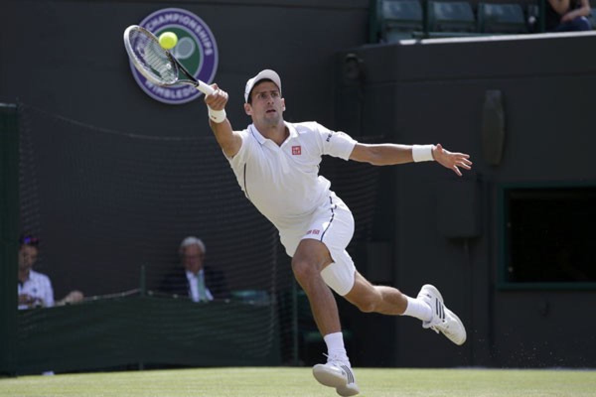 Djokovic melenggang mulus ke putaran kedua Wimbledon