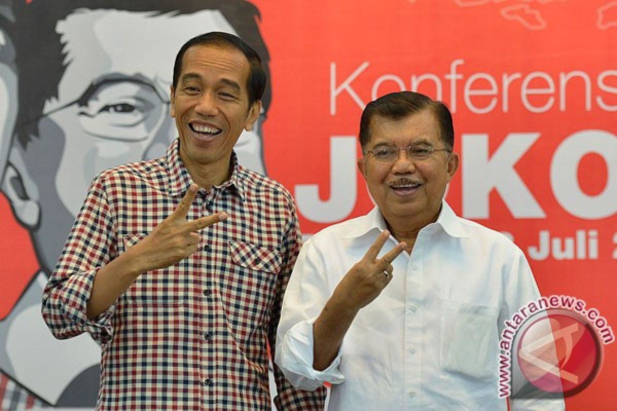 Jokowi disambut meriah warga Garut