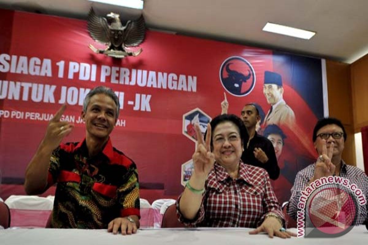 Megawati instruksikan kader PDIP tidak berbuat anarkis