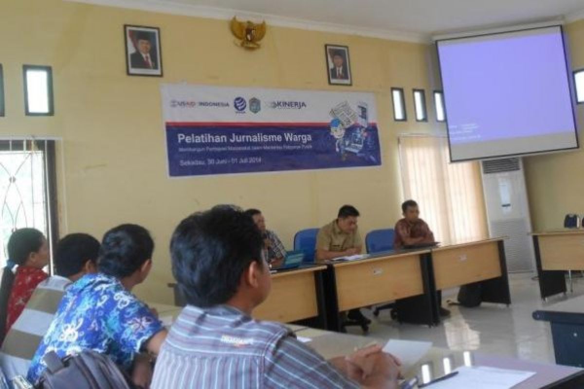 Pelatihan Jurnalisme Warga Digelar di Sekadau