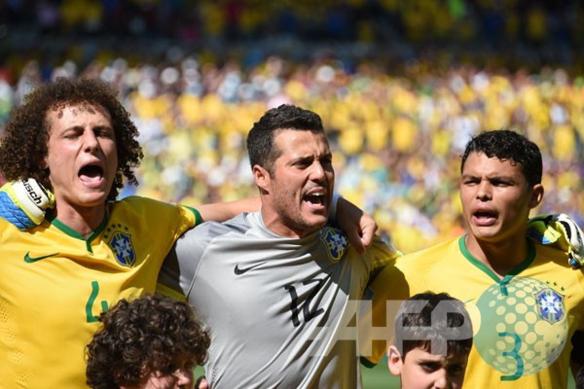 Kondisi kejiwaan skuat Brasil stabil, kata Thiago Silva