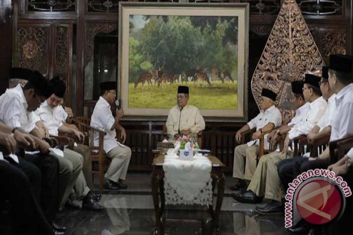 Presiden sampaikan lima pesan kepada Prabowo-Hatta