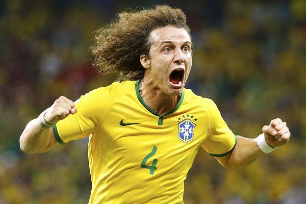 David Luiz calon ketua suku Selecao