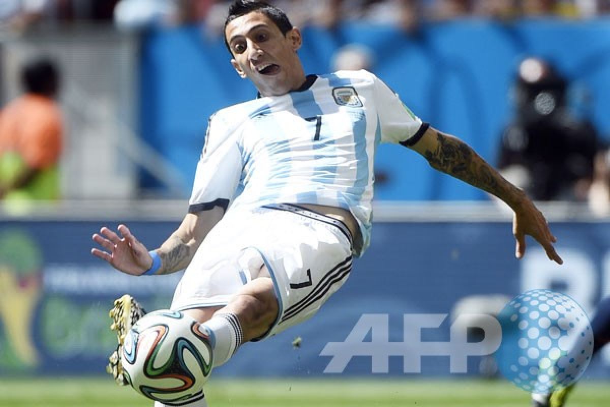 Di Maria di bangku cadangan lawan Jerman