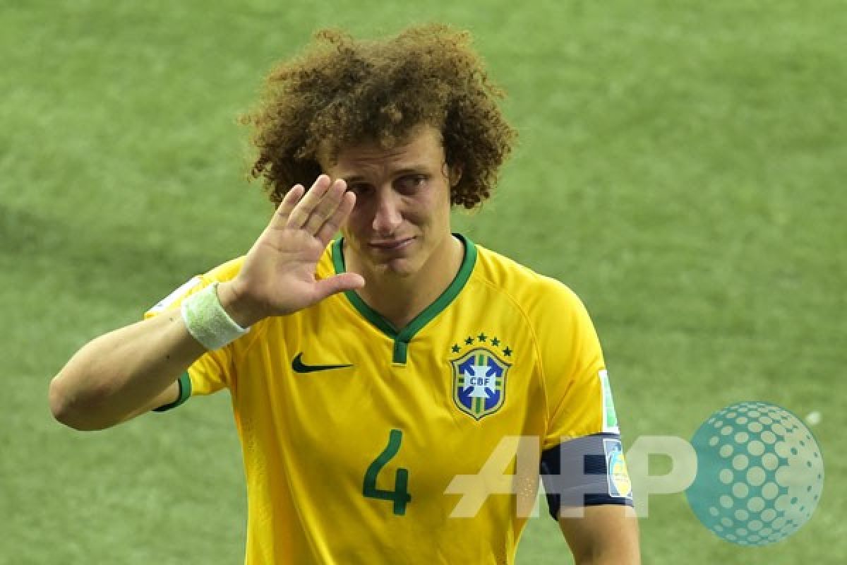David Luiz absen kala Brasil melawan Venezuela 