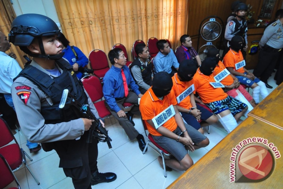 Lima Rampok Emas Ditangkap, Dua Lagi Diburu