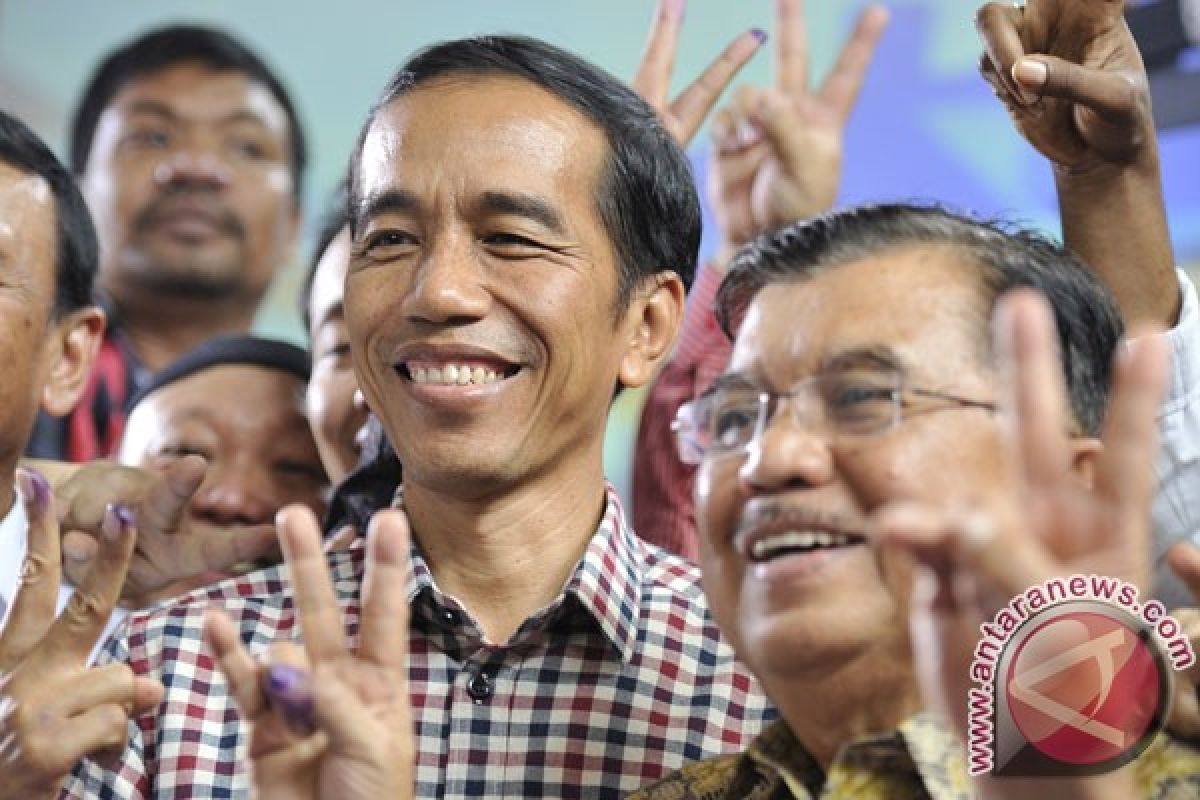 Jokowi-JK menang di 8 kabupaten/kota Papua