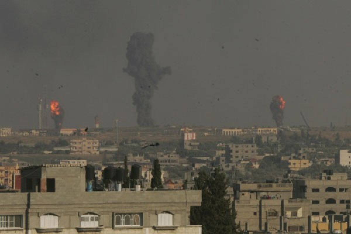 Serangan udara Israel tewaskan 3 bocah di Gaza