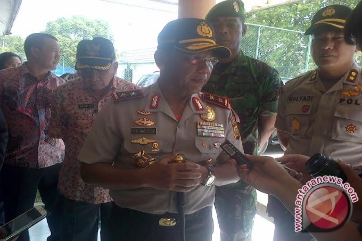 Kapolda tinjau panitia pemungutan suara OKU