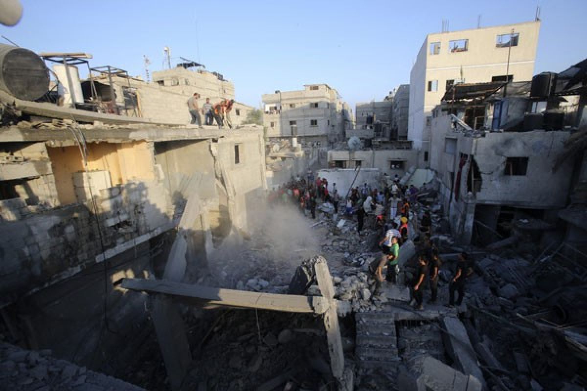 Korban tewas tambah jadi 200 setelah serangan baru Israel