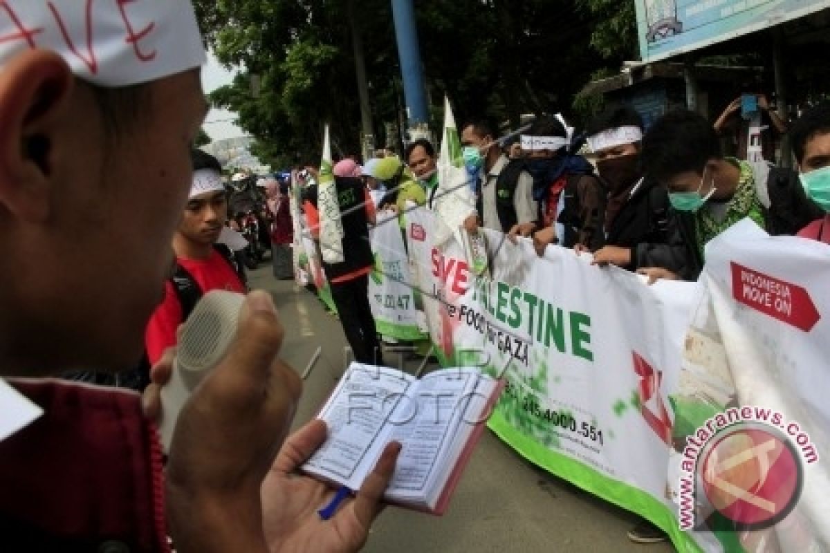 Mahasiswa Lampung Kecam Tindakan Israel 