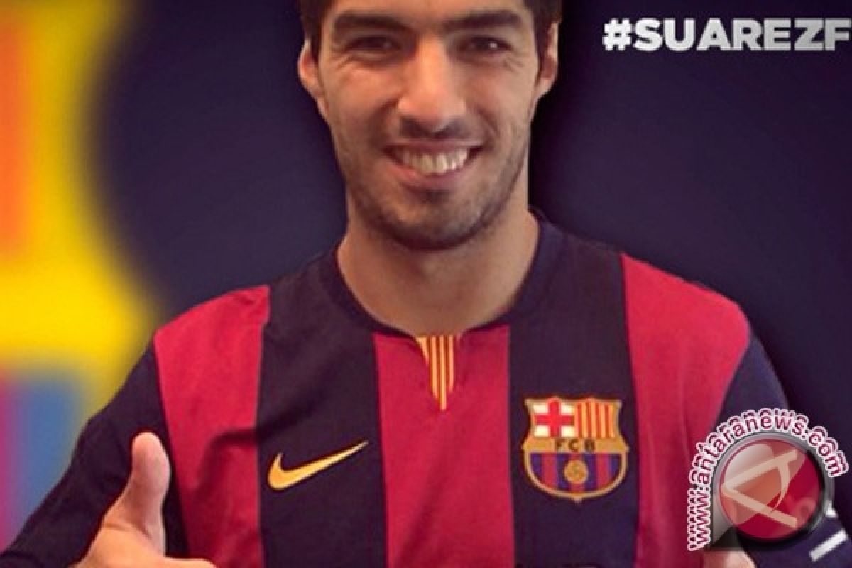 Suarez Tandatangai Kontrak Barca Minggu Depan