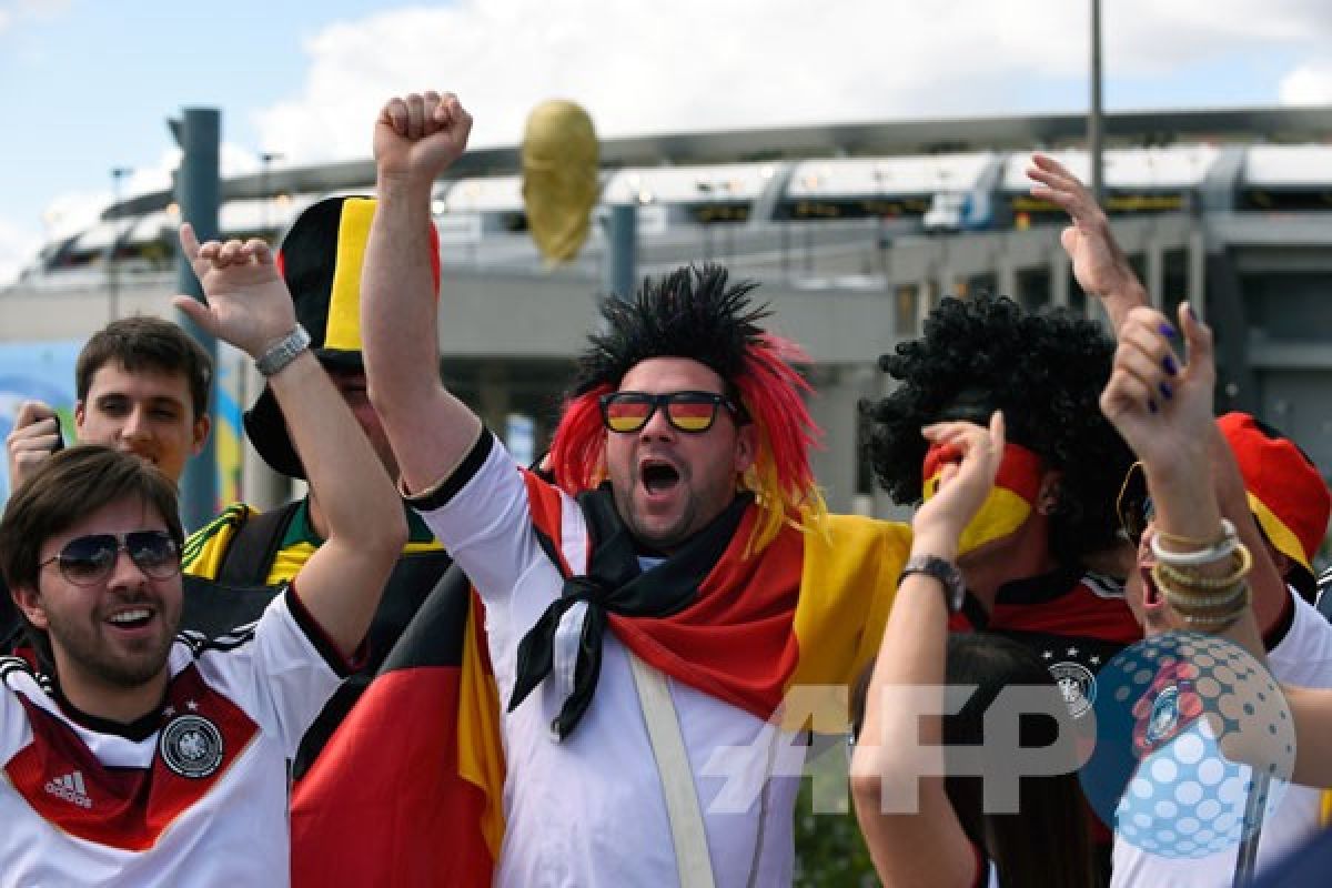 Rakyat Jerman bersiap sambut kemenangan