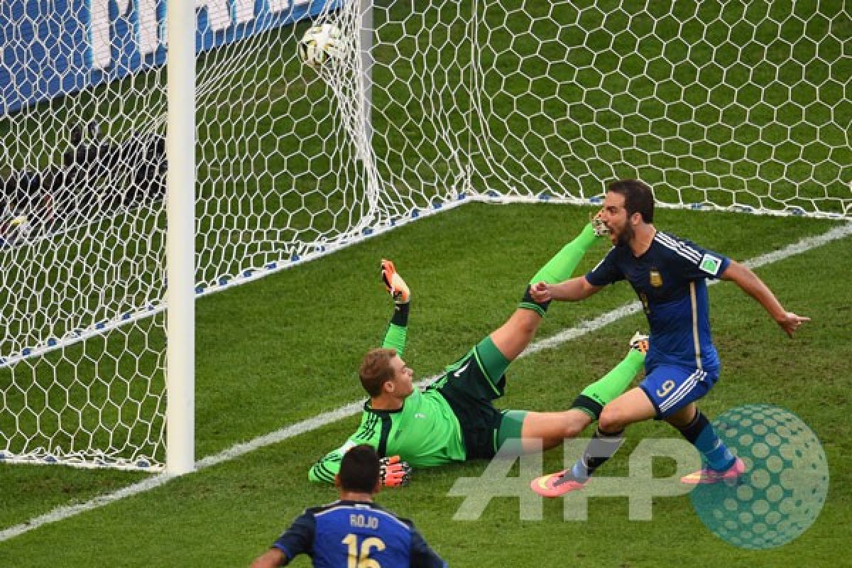 Final Jerman vs Argentina babak pertama 0-0