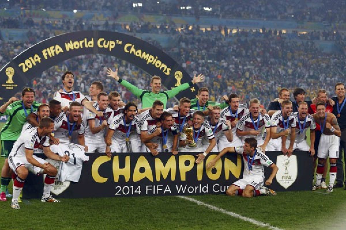 Juara Dunia Jerman peringkat teratas FIFA