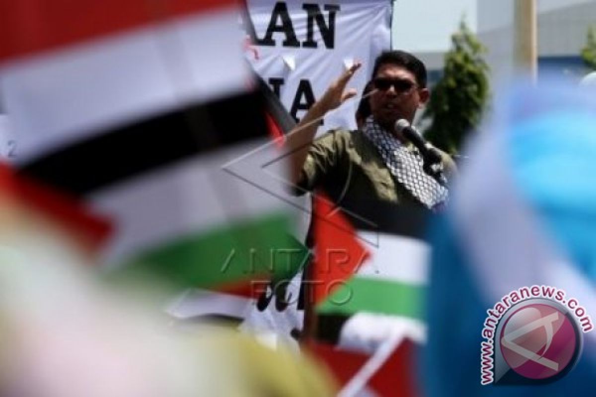 Warga Banda Aceh Gelar Aksi Solidaritas Palestina