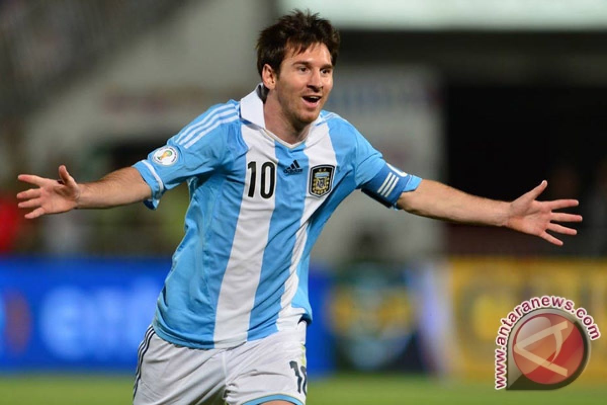 Messi cedera saat Argentina kalahkan Honduras
