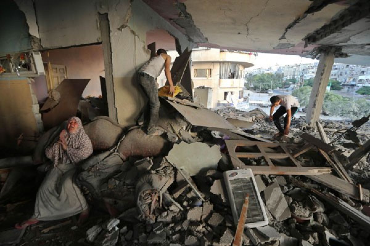 Bom Israel tewaskan sembilan warga Palestina di Gaza