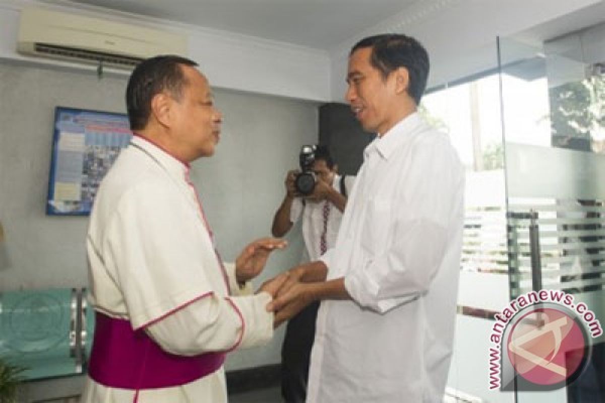 President Jokowi meets church leaders