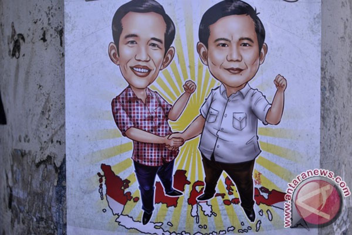 Jokowi-JK sementara memimpin dari rekapitulasi 21 provinsi