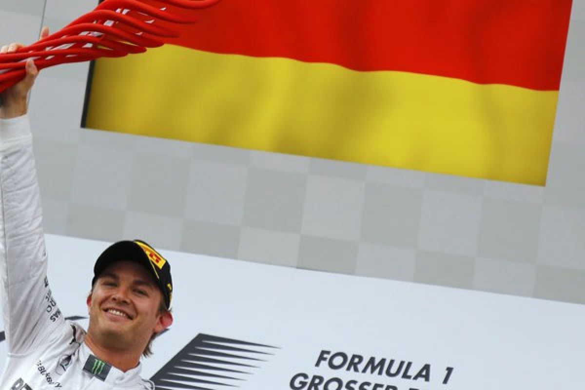 Rosberg start terdepan di Grand Prix Brazil