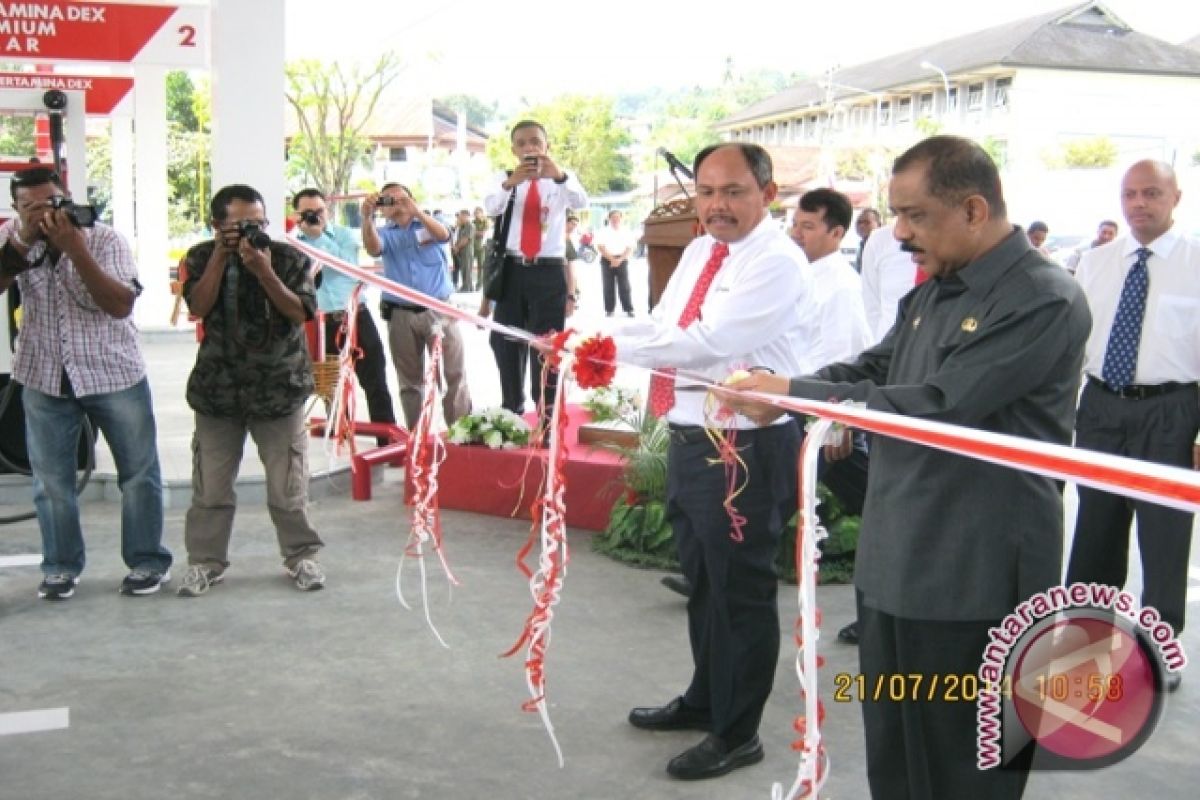 Pertamina Buka SPBU CODO Pertama di Ambon