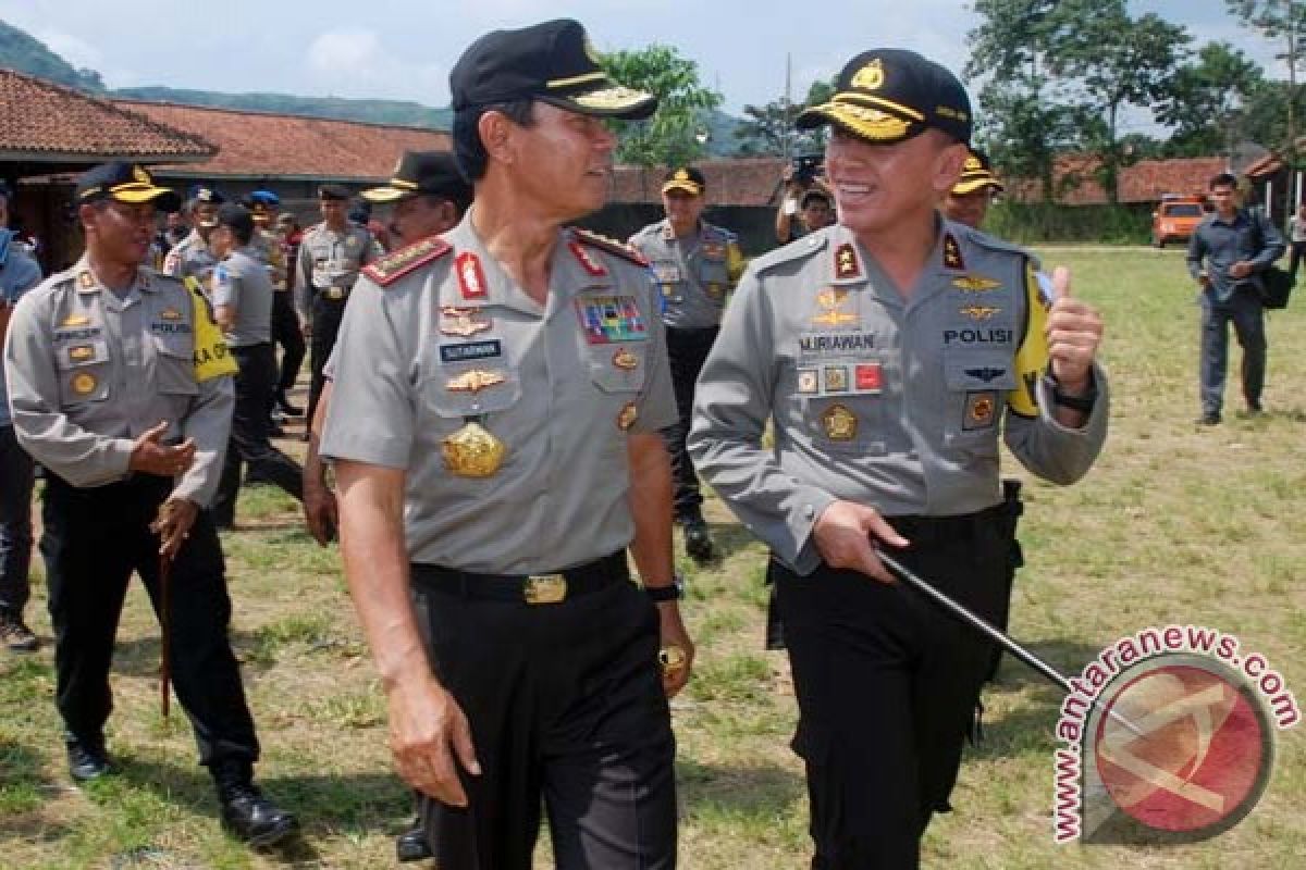 Kapolri tinjau jalur selatan Jabar