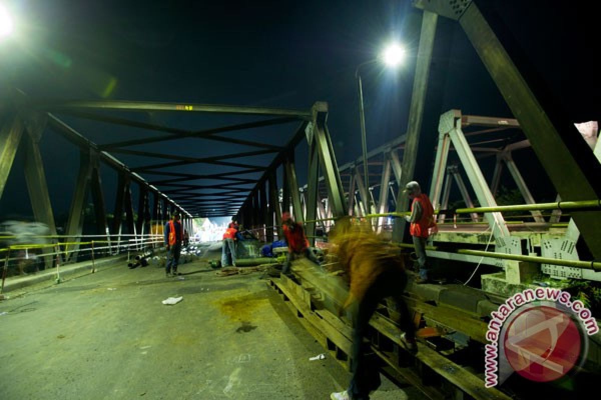 Polisi percepat perbaikan Jembatan Comal