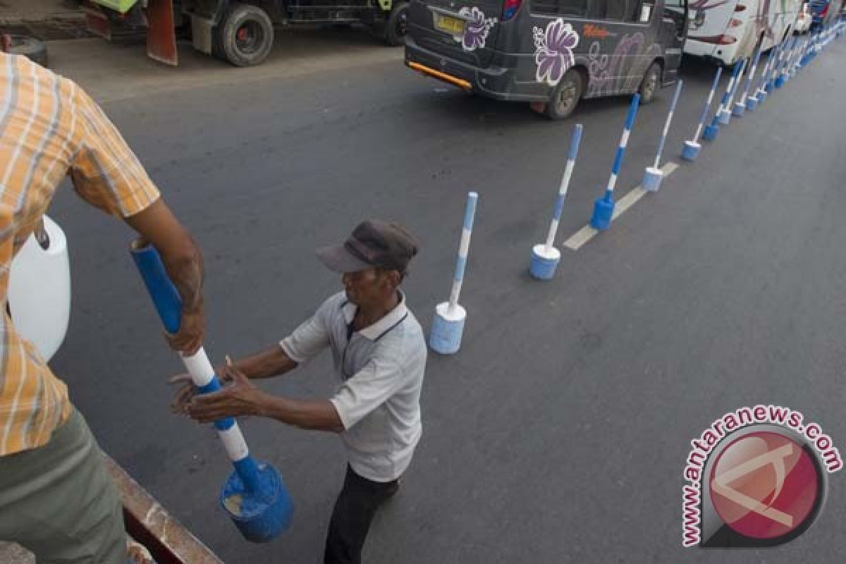 Iring-iringan pemotor mulai warnai jalur Nagreg