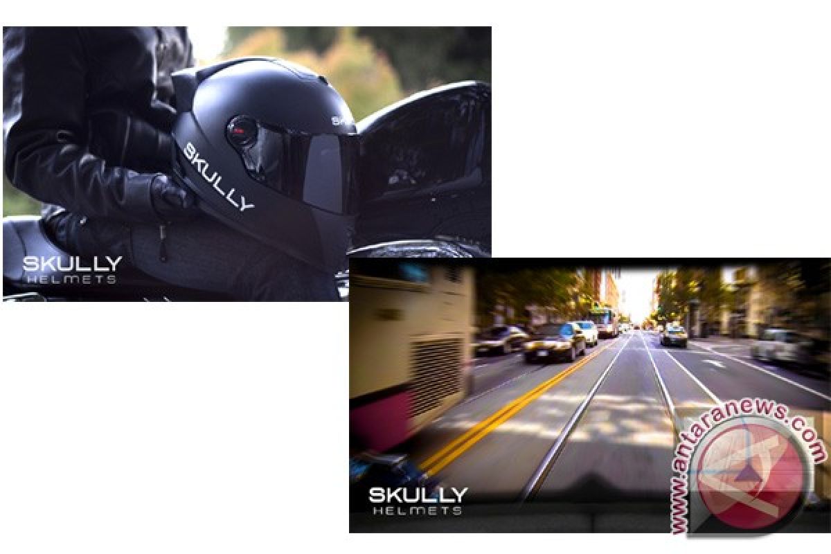 Skully AR-1, helm futuristik dengan HUD